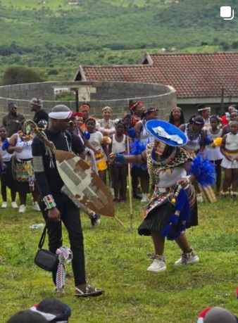 Traditional celebration attire